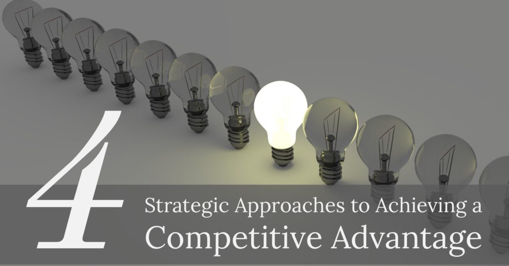 4 Strategic Approaches to Achieving a Competitive Advantage