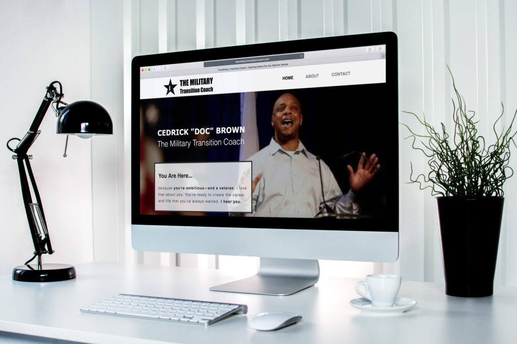 The Military Transition Coach - Powered By Sirois Designs Website Design and Branding